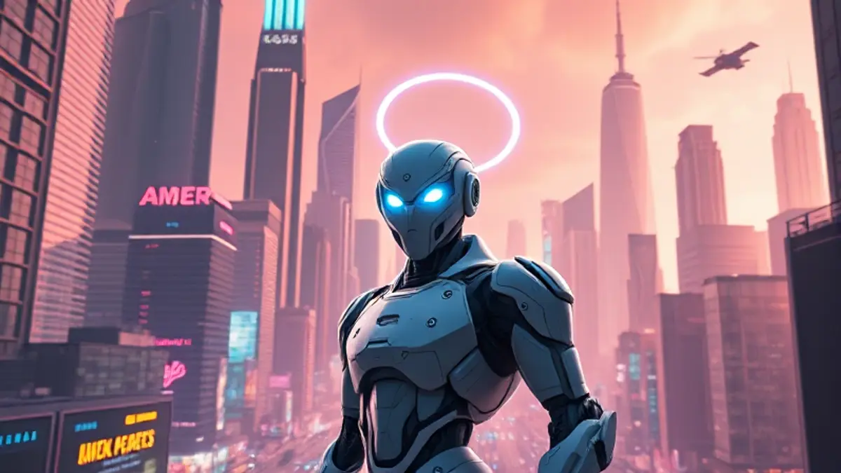 AI-generated editorial illustration for: Agility's new 'safer' humanoid 