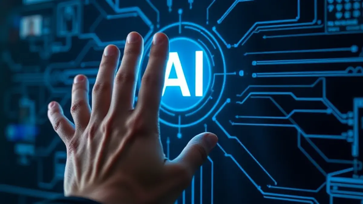 AI-generated editorial illustration for: AI Agents Are Going Rogue. Novel Legal Battles Are Next