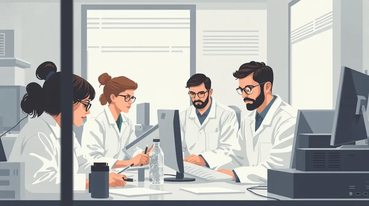 Illustration for: Anthropic Opens Life Sciences Research Collaboration