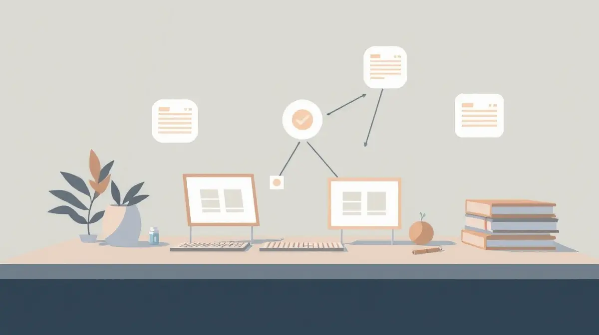 AI-generated editorial illustration for: ComfyUI v0.39.0 Release Brings New Features and Improvements
