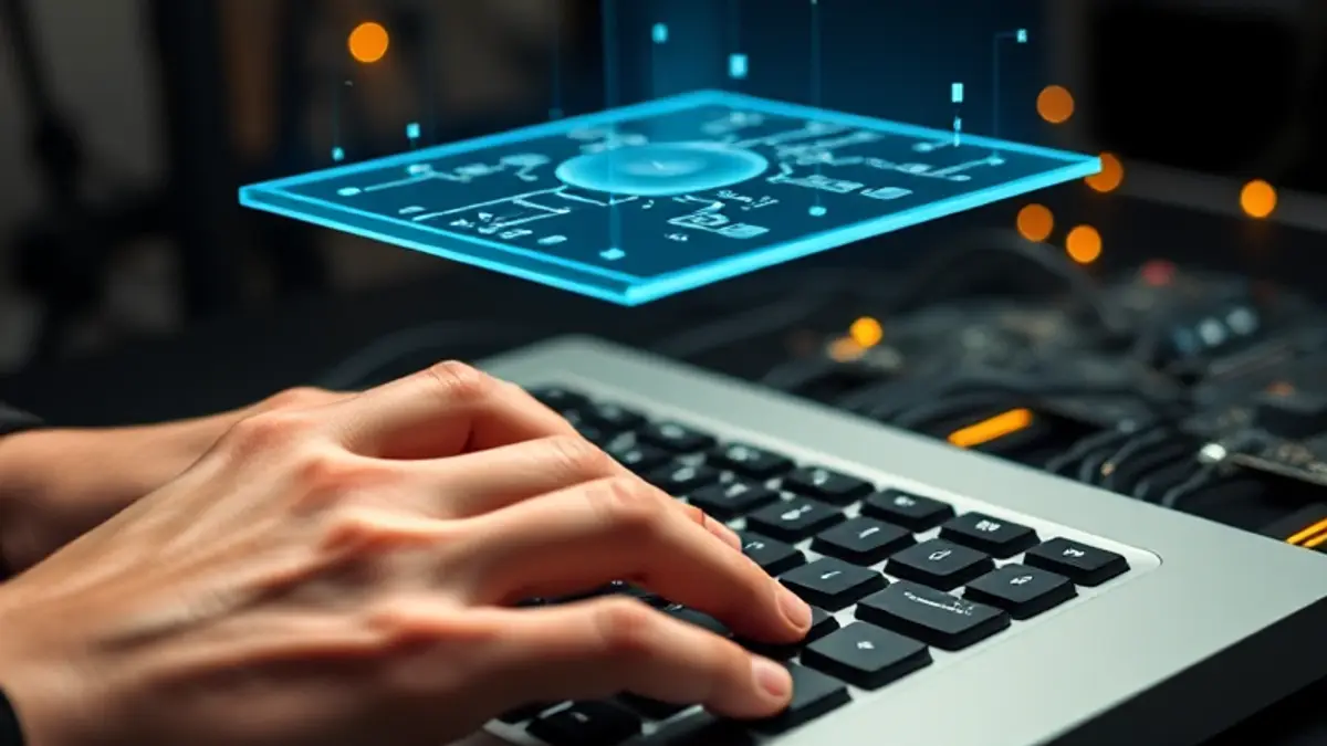 AI-generated editorial illustration for: Components of A Coding Agent