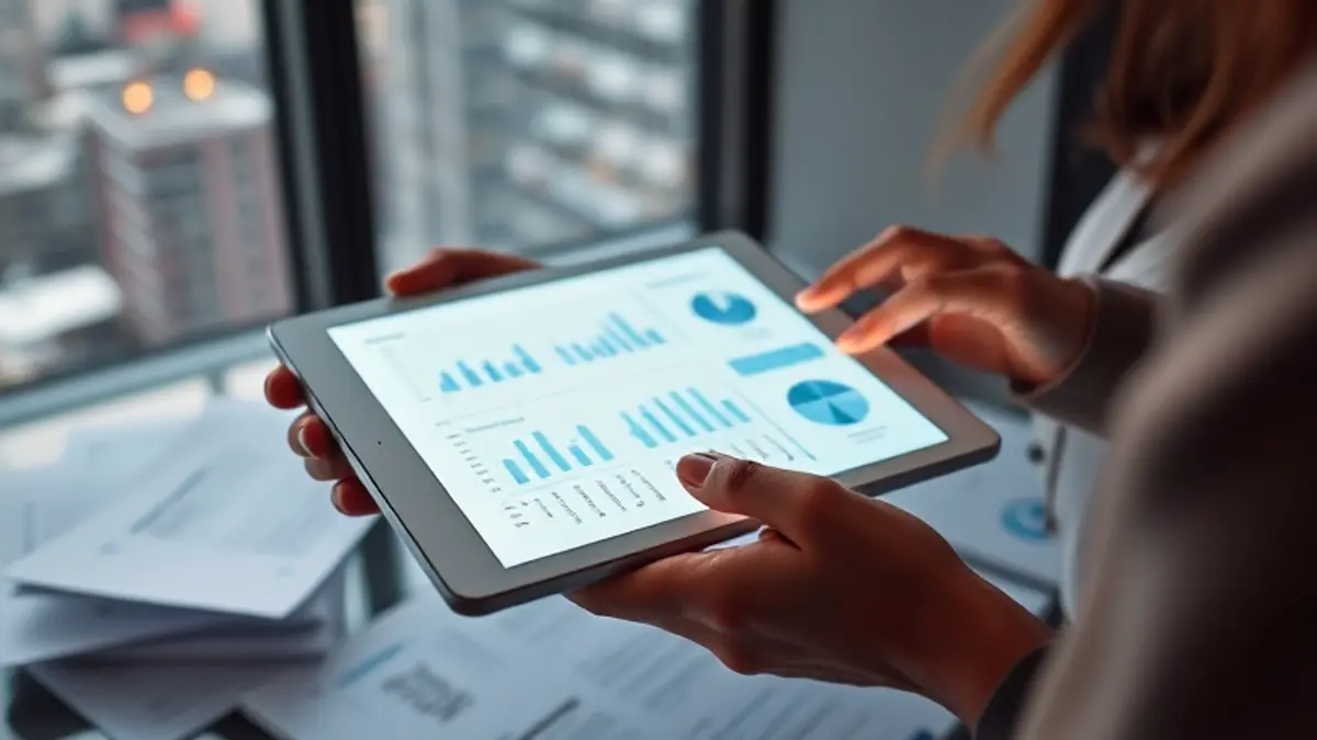 AI-generated editorial illustration for: Connecting customer context to measurable ROI with agentic marketing