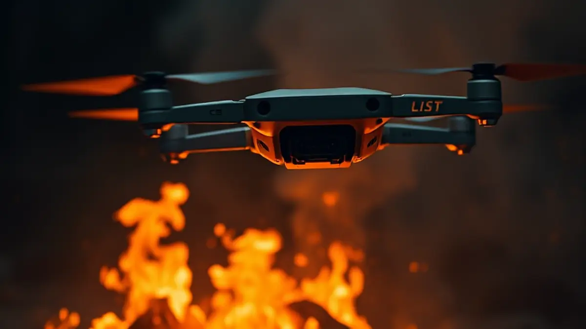 AI-generated editorial illustration for: DoorDash puts its own drone on the menu