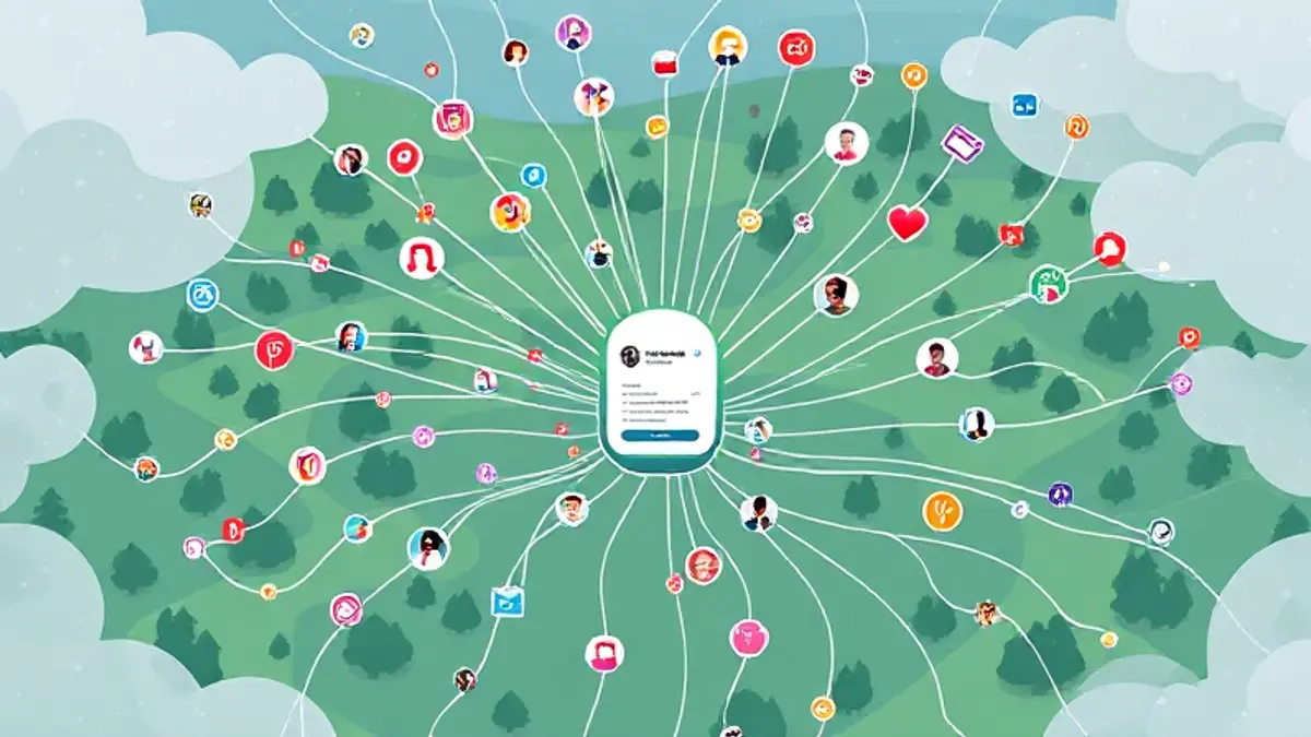 AI-generated editorial illustration for: Expanding Instagram’s School Partnership Program to Help Teens Stay Informed