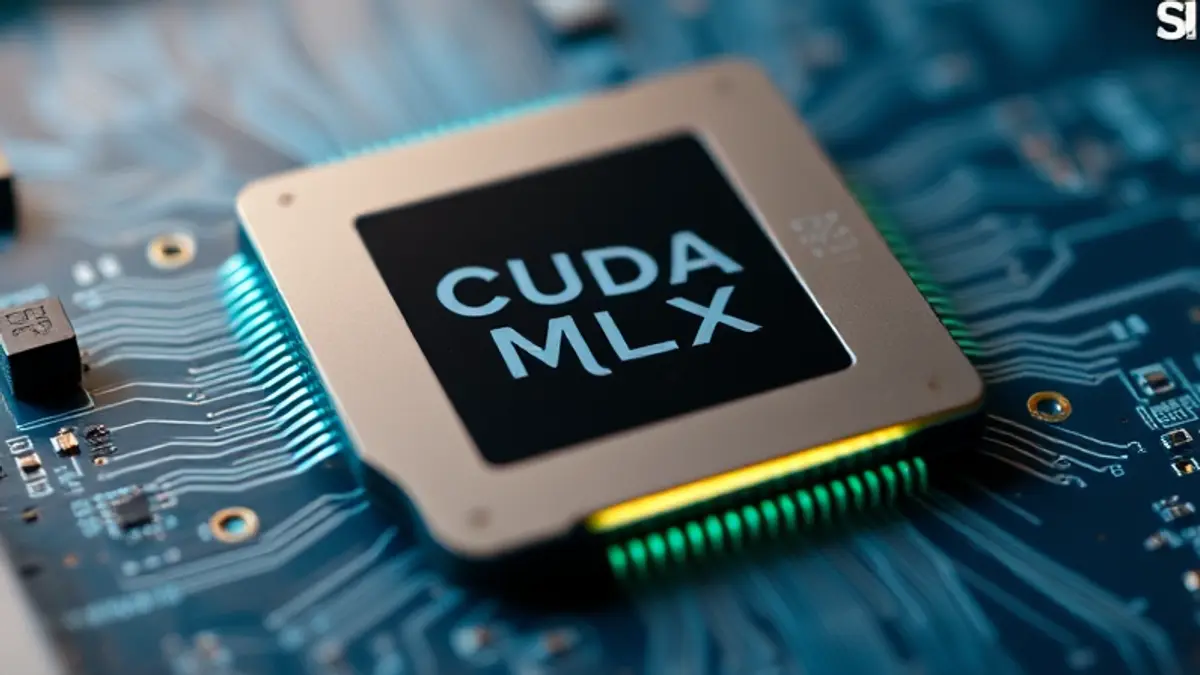 AI-generated editorial illustration for: From CUDA to MLX: How K-Search Brings Decades of Kernel Expertise to Apple Silicon