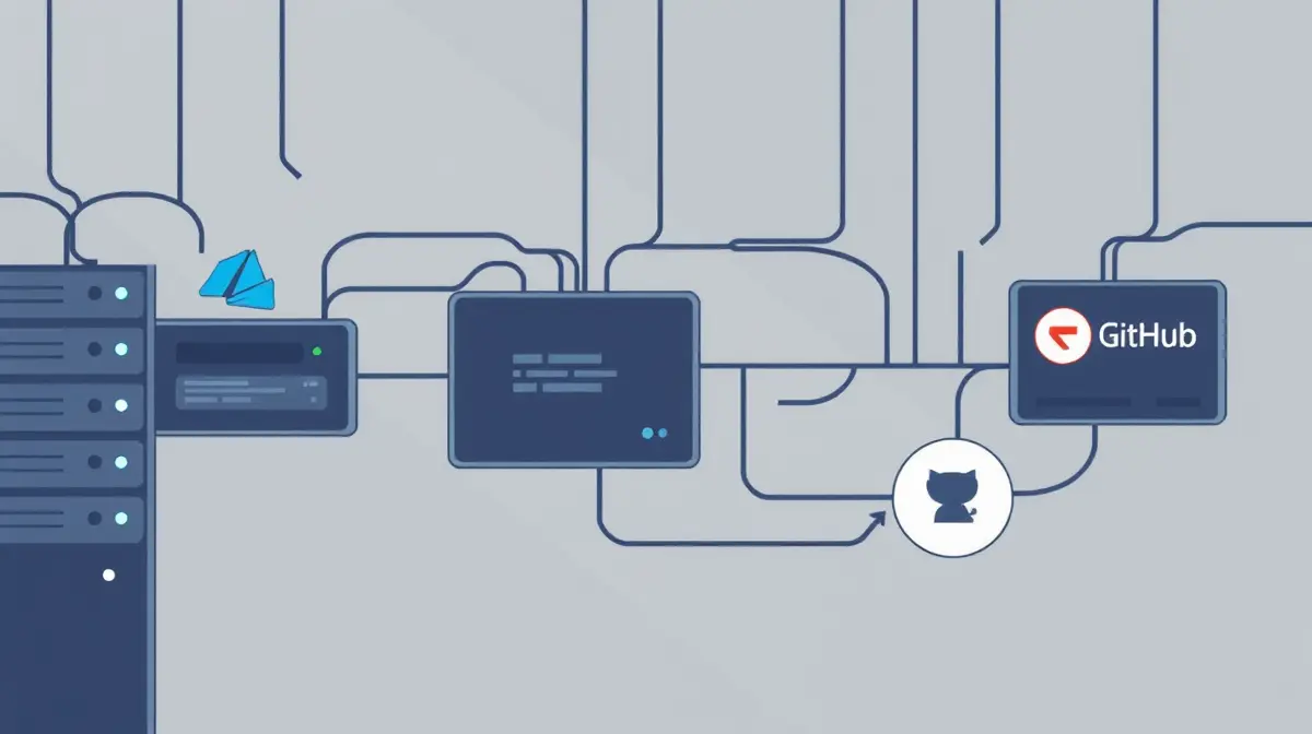 Illustration for: GitHub Shifts Git Infrastructure to Azure for Scalability