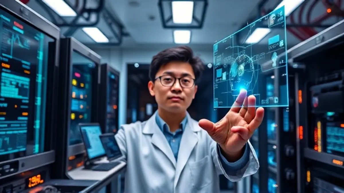 AI-generated editorial illustration for: GLM-5.3: How Chinese labs keep stride with the frontier