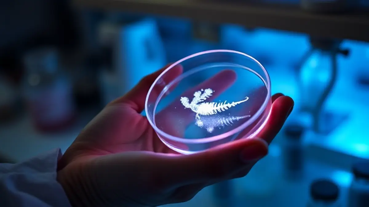 AI-generated editorial illustration for: Introducing the Life Sciences Verification Program - Anthropic