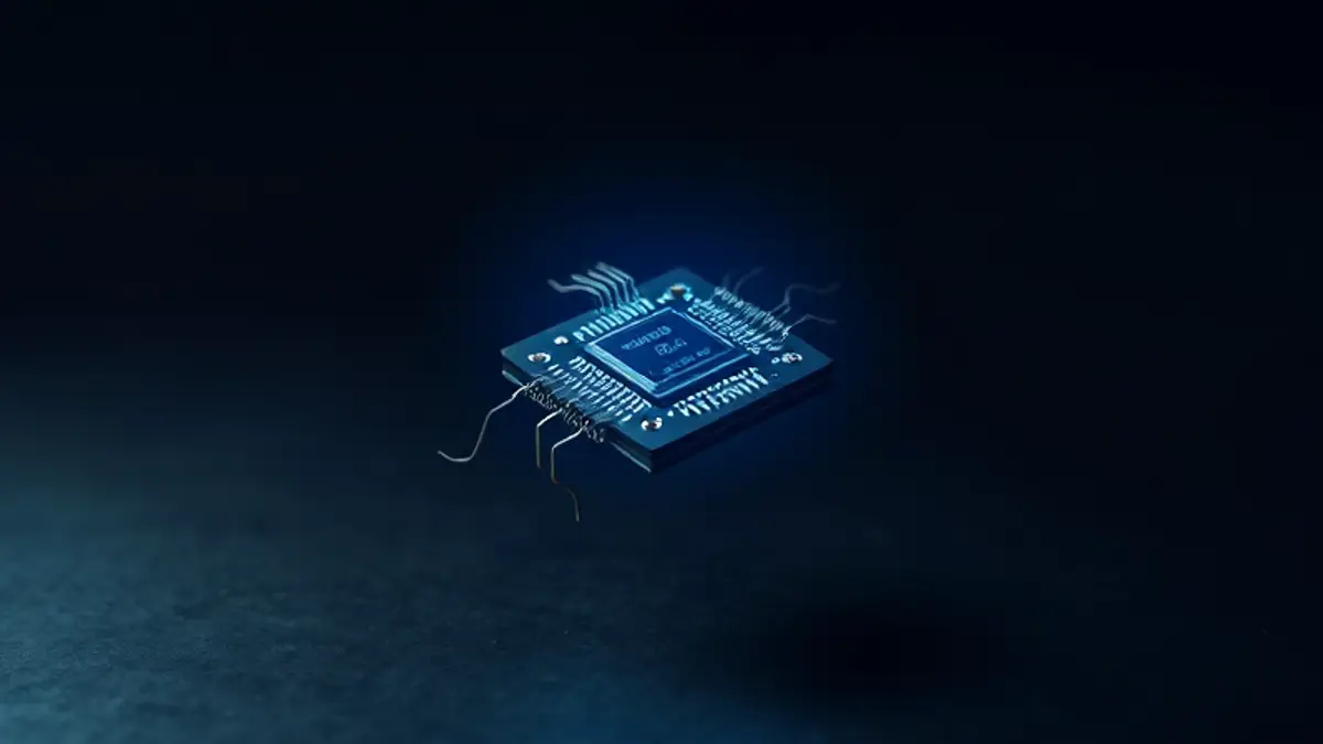 AI-generated editorial illustration for: Mitsuba Squeezes a 27B Vision Model Into 7.3 GB on One GPU