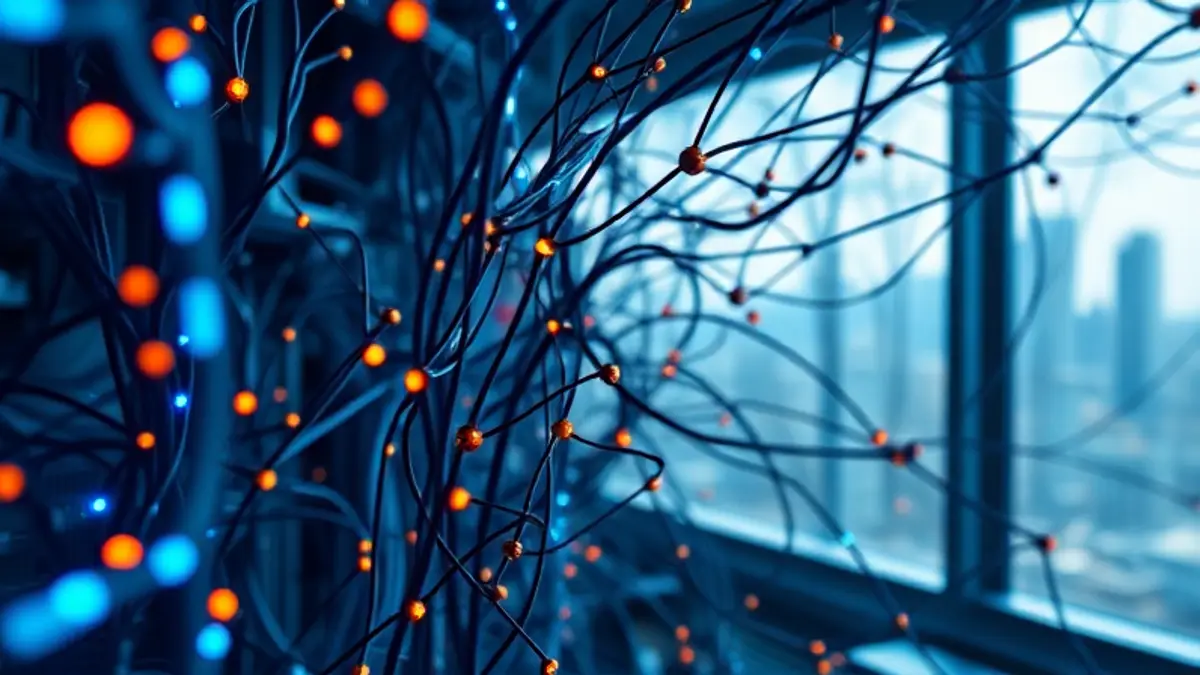 AI-generated editorial illustration for: Multimodal Neurons in Artificial Neural Networks