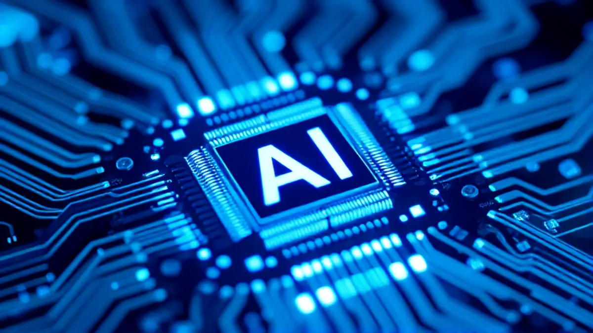 AI-generated editorial illustration for: NVIDIA Nemotron Achieves Benchmark-Leading Performance With LangChain Deep Agents Harness