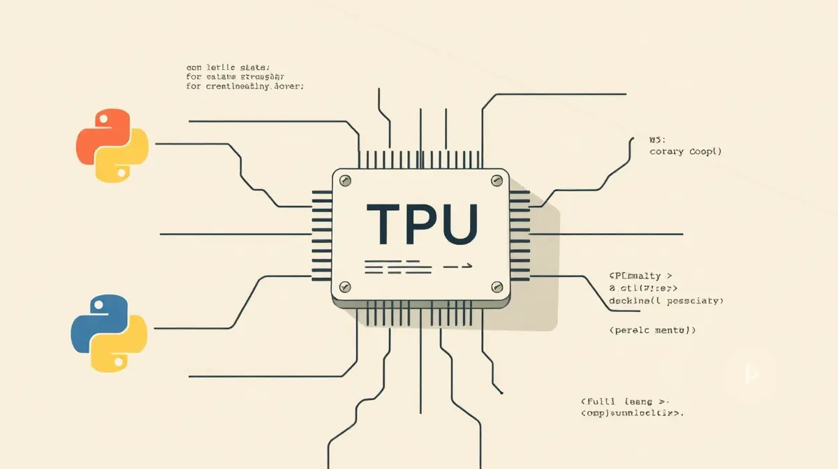Illustration for: PyTorch Adds TPU Support via Open-Source TorchTPU