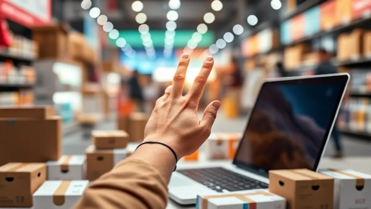AI-generated editorial illustration for: Real-Time Retail Intelligence: Building E-Commerce Recommendations with Lakebase and AI Search on Databricks
