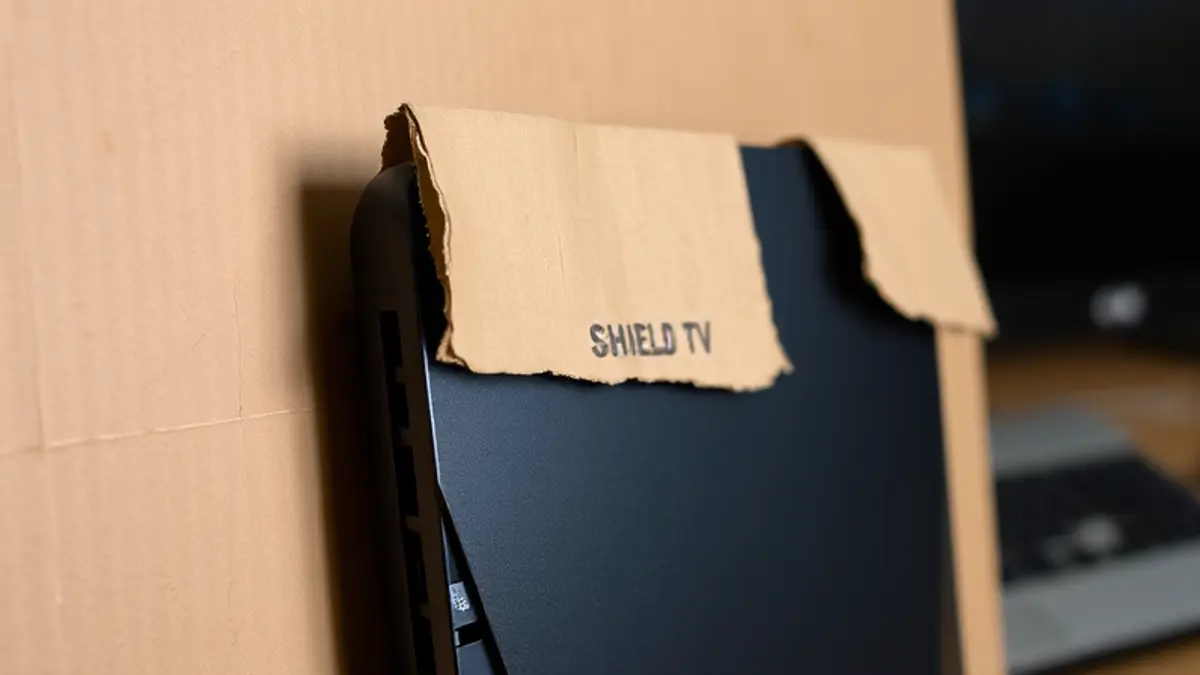 AI-generated editorial illustration for: The Nvidia Shield TV Is 7 Years Old. It Just Got a $100 Price Hike