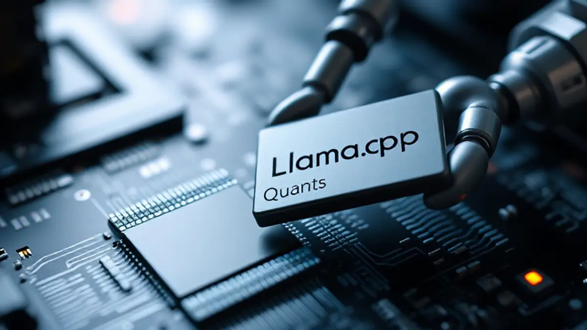 Illustration for: Transformers now runs llama.cpp quants