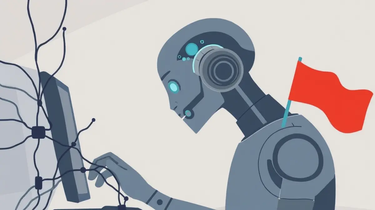 AI-generated editorial illustration for: Vulnerabilities in AI Agents Expose Trust Gap Flaw