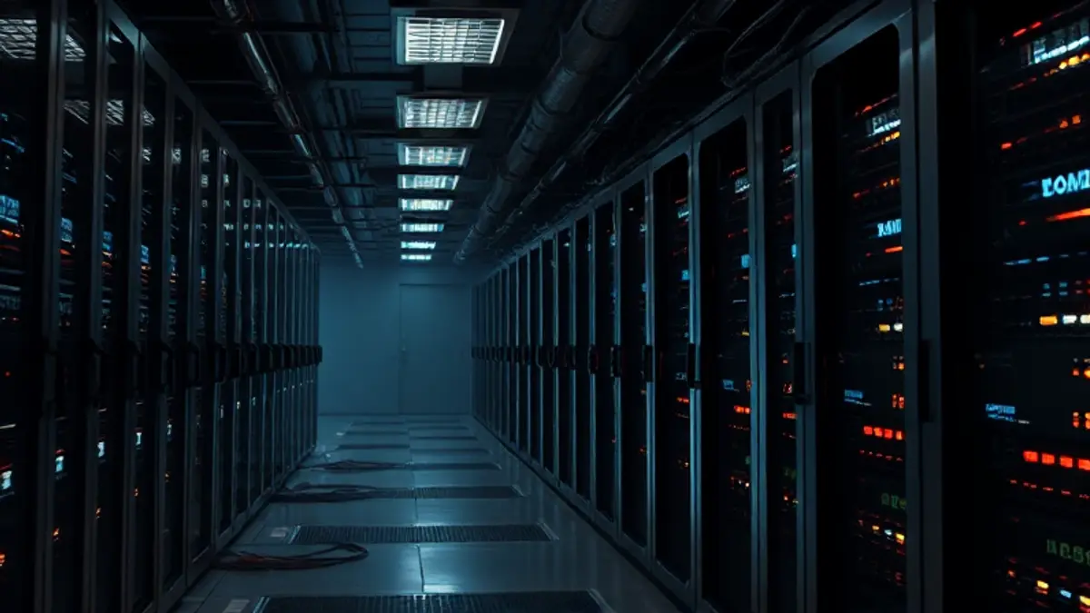 AI-generated editorial illustration for: What Are AI Data Centers? | SambaNova