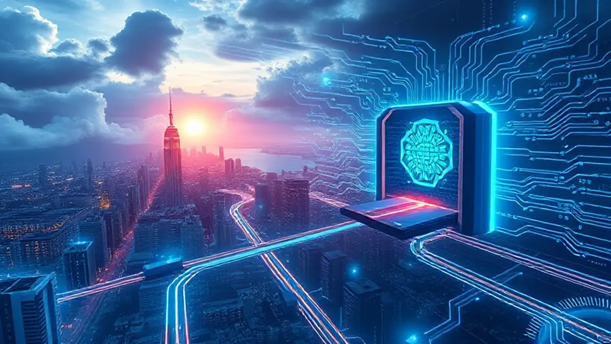 AI-generated editorial illustration for: ZGateway: Learnings from Putting a Proxy in Front of ZippyDB